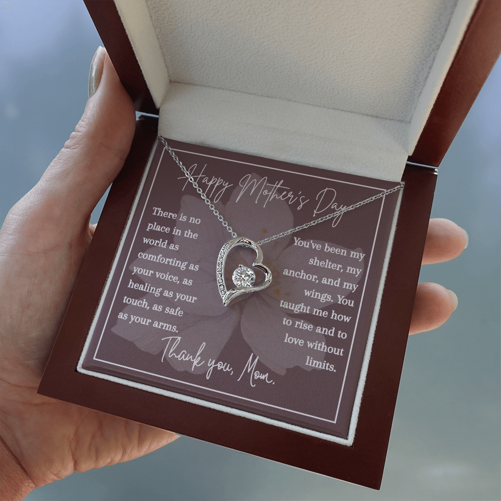 Forever Love Necklace | Thank You Mom Gift | Mother's Day Gift from Daughter Son