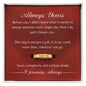 Engraved Women's Ring | I Choose You Every Single Day | Personalized Promise Ring