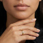 Engraved Women's Ring | Personalized Couples Ring | I Love You More Than the Hard Days