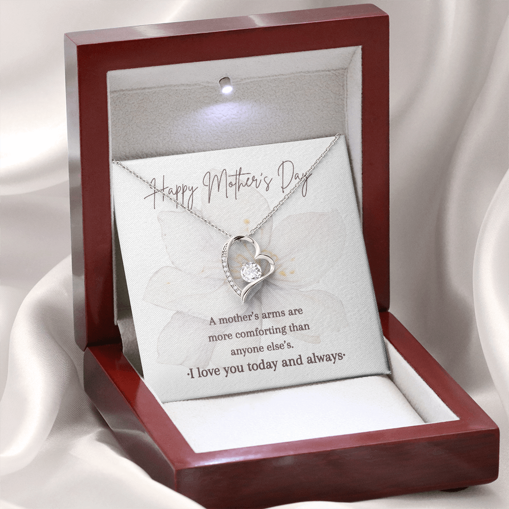 Forever Love Necklace  | A Mother's Arms Gift | Happy Mother's Day Jewelry Gift | Gift from Daughter Son