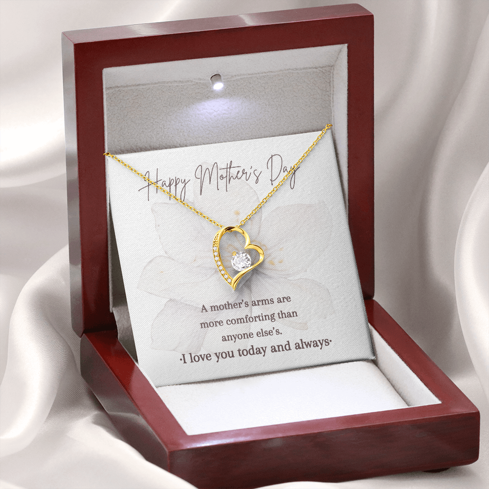 Forever Love Necklace  | A Mother's Arms Gift | Happy Mother's Day Jewelry Gift | Gift from Daughter Son