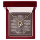 Forever Love Necklace | Thank You Mom Gift | Mother's Day Gift from Daughter Son