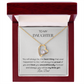 Forever Love Necklace from Dad | To My Daughter You'll Always Be My Little Girl Necklace