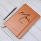 Personalized Mom Journal – Custom Leather Notebook with “Mom Est.” Year – Thoughtful Gift for New Moms, Mother’s Day or Baby Shower
