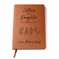 Letters to My Daughter Journal – Personalized Leather Notebook for Parents | Memory Keepsake Book | Gift from Mom & Dad