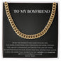 Cuban Link Chain Necklace – To My Boyfriend | Today and Always