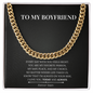 Cuban Link Chain Necklace – To My Boyfriend | Today and Always