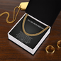 Cuban Link Chain Necklace – To My Boyfriend | Today and Always