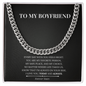 Cuban Link Chain Necklace – To My Boyfriend | Today and Always