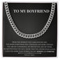 Cuban Link Chain Necklace – To My Boyfriend | Today and Always
