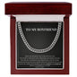 Cuban Link Chain Necklace – To My Boyfriend | Today and Always