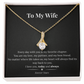 Alluring Beauty Necklace – To My Wife | Today and Always