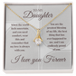 Alluring Beauty Necklace | My Love Is Always With You | Meaningful Gift for Daughter