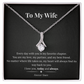 Alluring Beauty Necklace – To My Wife | Today and Always