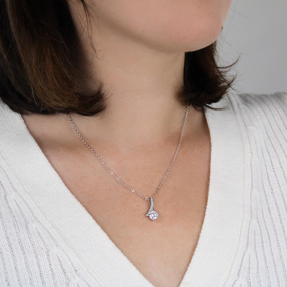 Alluring Beauty Necklace | I Would Always Choose You In Every Lifetime | Mother's Day Gift for Mom