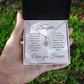 Alluring Beauty Necklace | My Love Is Always With You | Meaningful Gift for Daughter