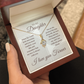Alluring Beauty Necklace | My Love Is Always With You | Meaningful Gift for Daughter