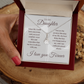 Alluring Beauty Necklace | My Love Is Always With You | Meaningful Gift for Daughter