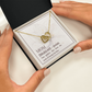 Interlocking Hearts Necklace | Mom Does the Work of Twenty | Mother's Day Jewelry | Gift from Daughter Son