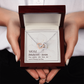 Interlocking Hearts Necklace | Mom Does the Work of Twenty | Mother's Day Jewelry | Gift from Daughter Son