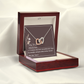 Interlocking Hearts Necklace | Mom Definition Noun See Also Hero | Gift from Daughter Son