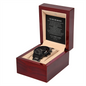 Black Chronograph Watch for Him – Timeless Strength | Today and Always