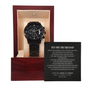 Black Chronograph Watch for Him – Timeless Strength | Today and Always