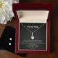 Alluring Beauty Necklace & Earring Set – To My Wife | Today and Always