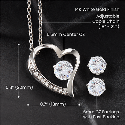 To My Love – Forever Love Jewelry Set | Never Letting Go