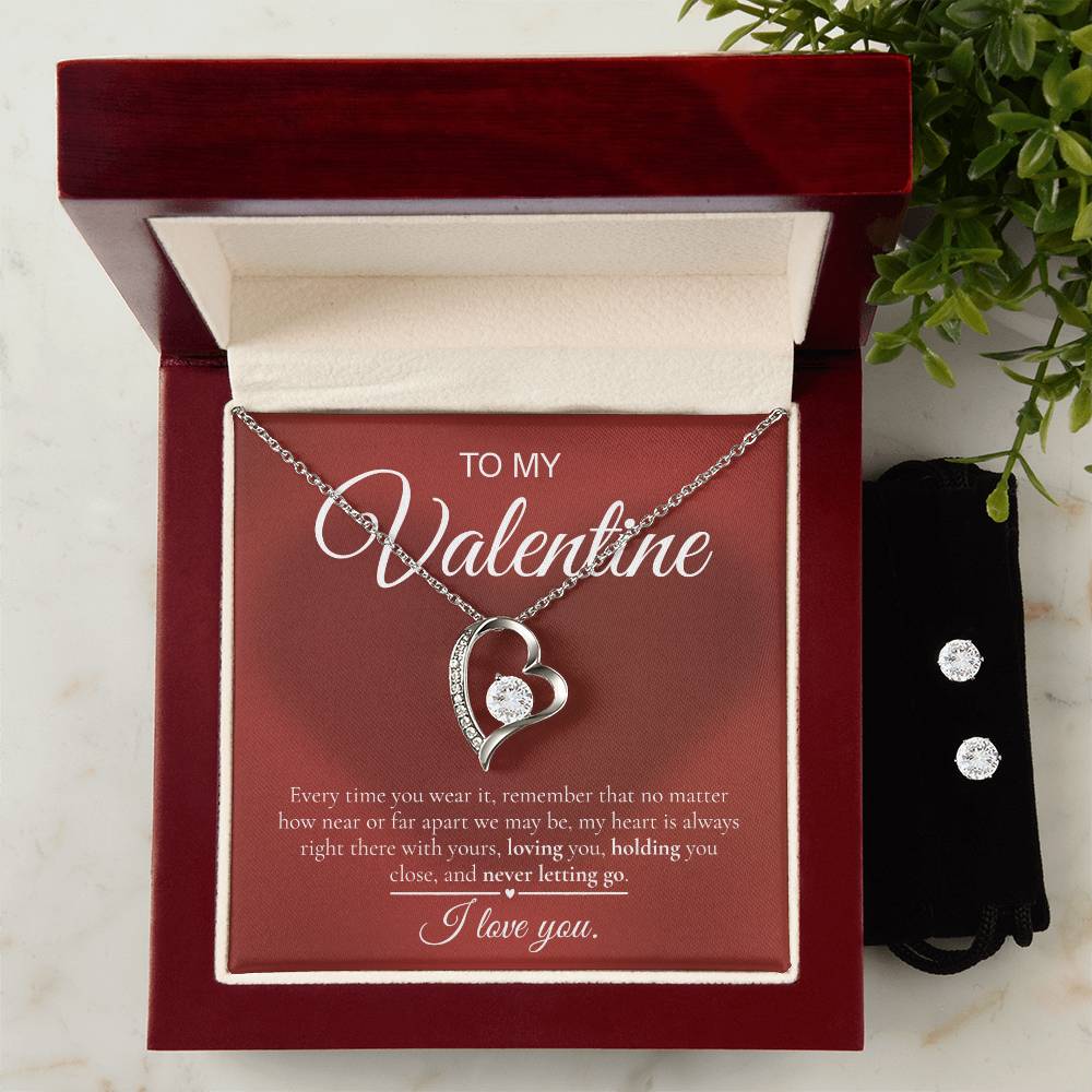 To My Valentine – Forever Love Jewelry Set | Never Letting Go