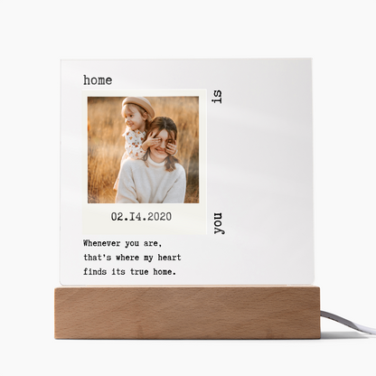 Acrylic Square Plaque