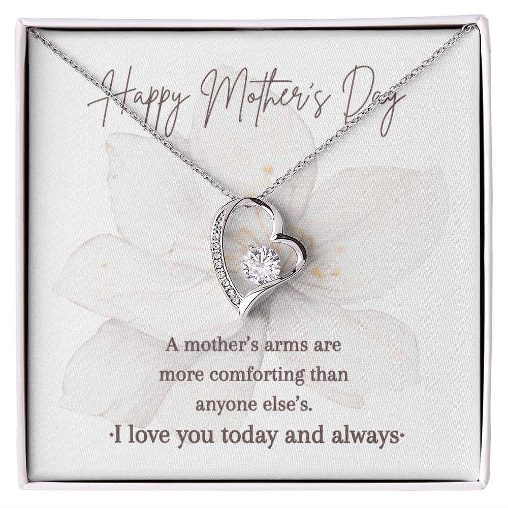 Forever Love Necklace  | A Mother's Arms Gift | Happy Mother's Day Jewelry Gift | Gift from Daughter Son