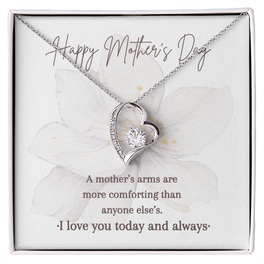 Forever Love Necklace  | A Mother's Arms Gift | Happy Mother's Day Jewelry Gift | Gift from Daughter Son
