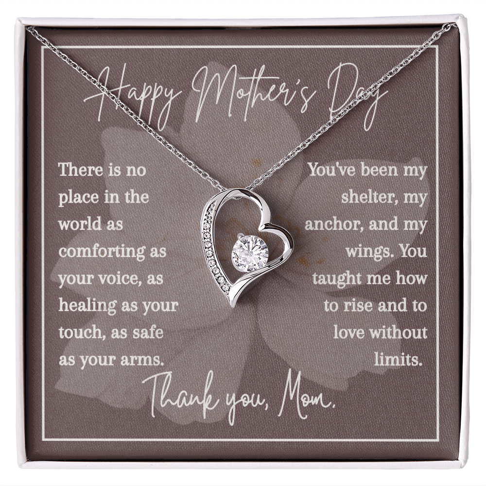 Forever Love Necklace | Thank You Mom Gift | Mother's Day Gift from Daughter Son