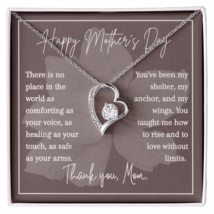 Forever Love Necklace | Thank You Mom Gift | Mother's Day Gift from Daughter Son