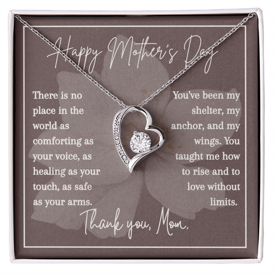 Forever Love Necklace | Thank You Mom Gift | Mother's Day Gift from Daughter Son