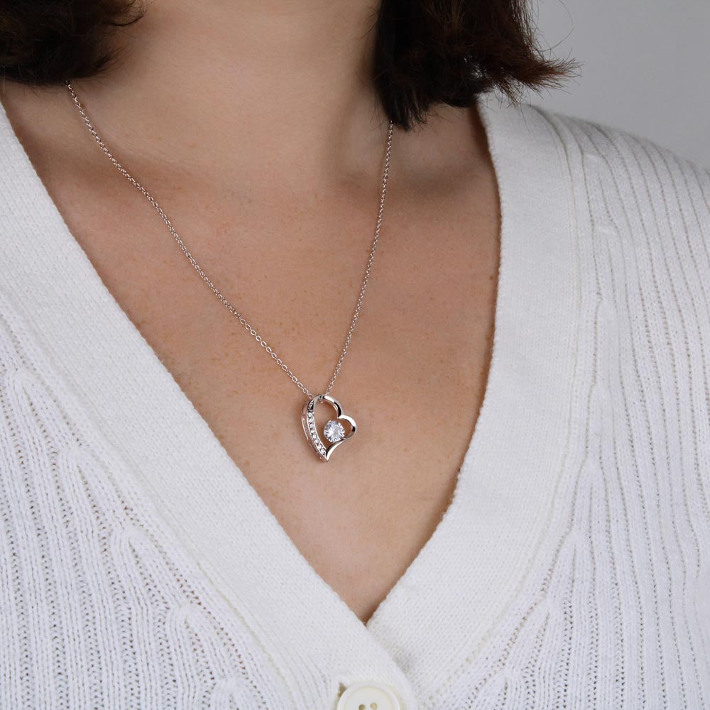 Forever Love Necklace | Thank You Mom Gift | Mother's Day Gift from Daughter Son