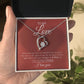 Forever Love Necklace – To My Love | I Love You, Today and Always