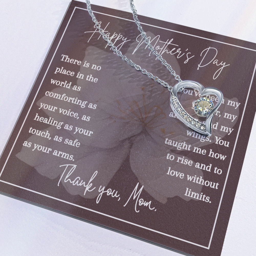 Forever Love Necklace | Thank You Mom Gift | Mother's Day Gift from Daughter Son