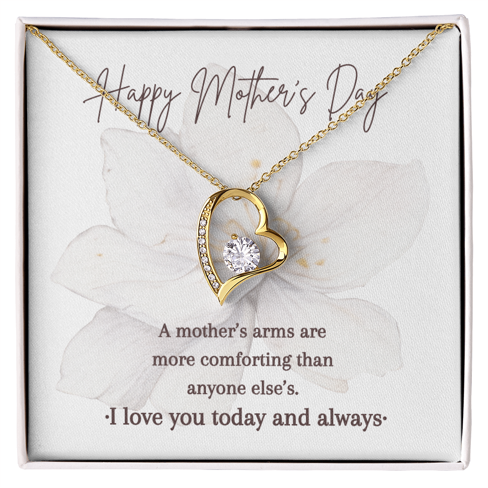 Forever Love Necklace  | A Mother's Arms Gift | Happy Mother's Day Jewelry Gift | Gift from Daughter Son