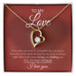 Forever Love Necklace – To My Love | I Love You, Today and Always