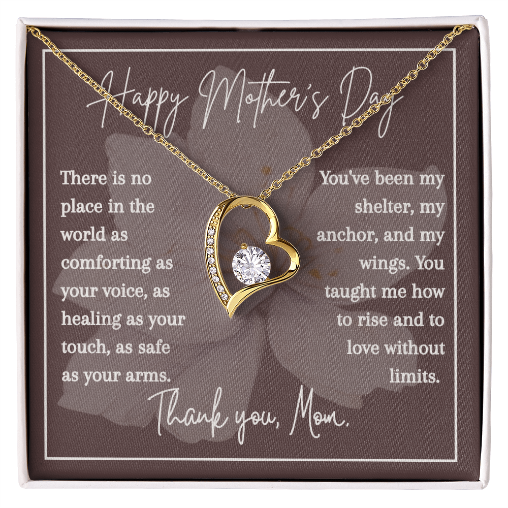 Forever Love Necklace | Thank You Mom Gift | Mother's Day Gift from Daughter Son
