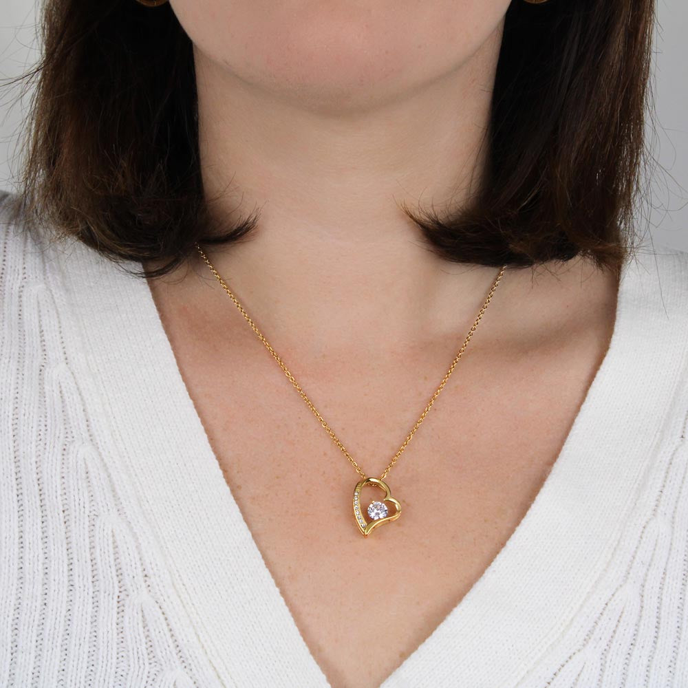 Forever Love Necklace | Thank You Mom Gift | Mother's Day Gift from Daughter Son