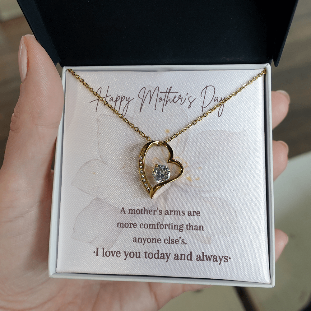 Forever Love Necklace  | A Mother's Arms Gift | Happy Mother's Day Jewelry Gift | Gift from Daughter Son