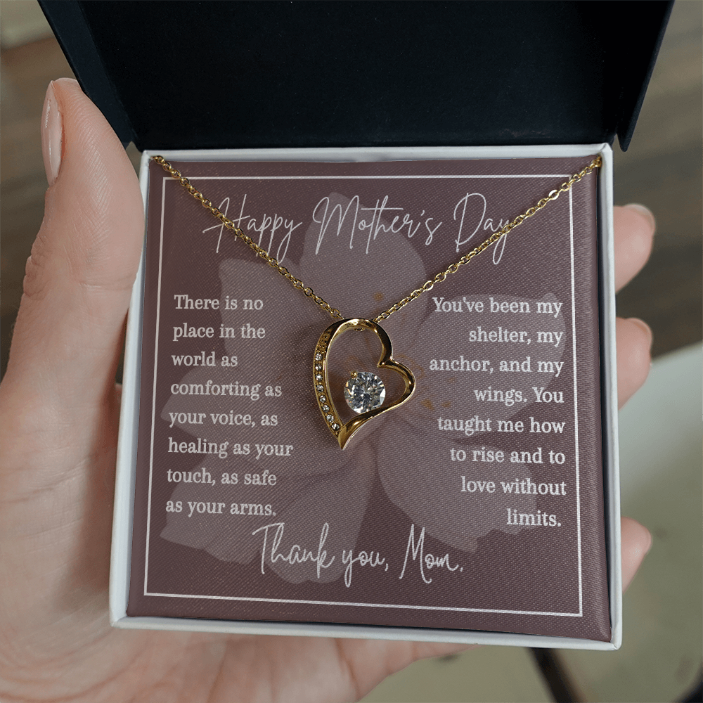 Forever Love Necklace | Thank You Mom Gift | Mother's Day Gift from Daughter Son