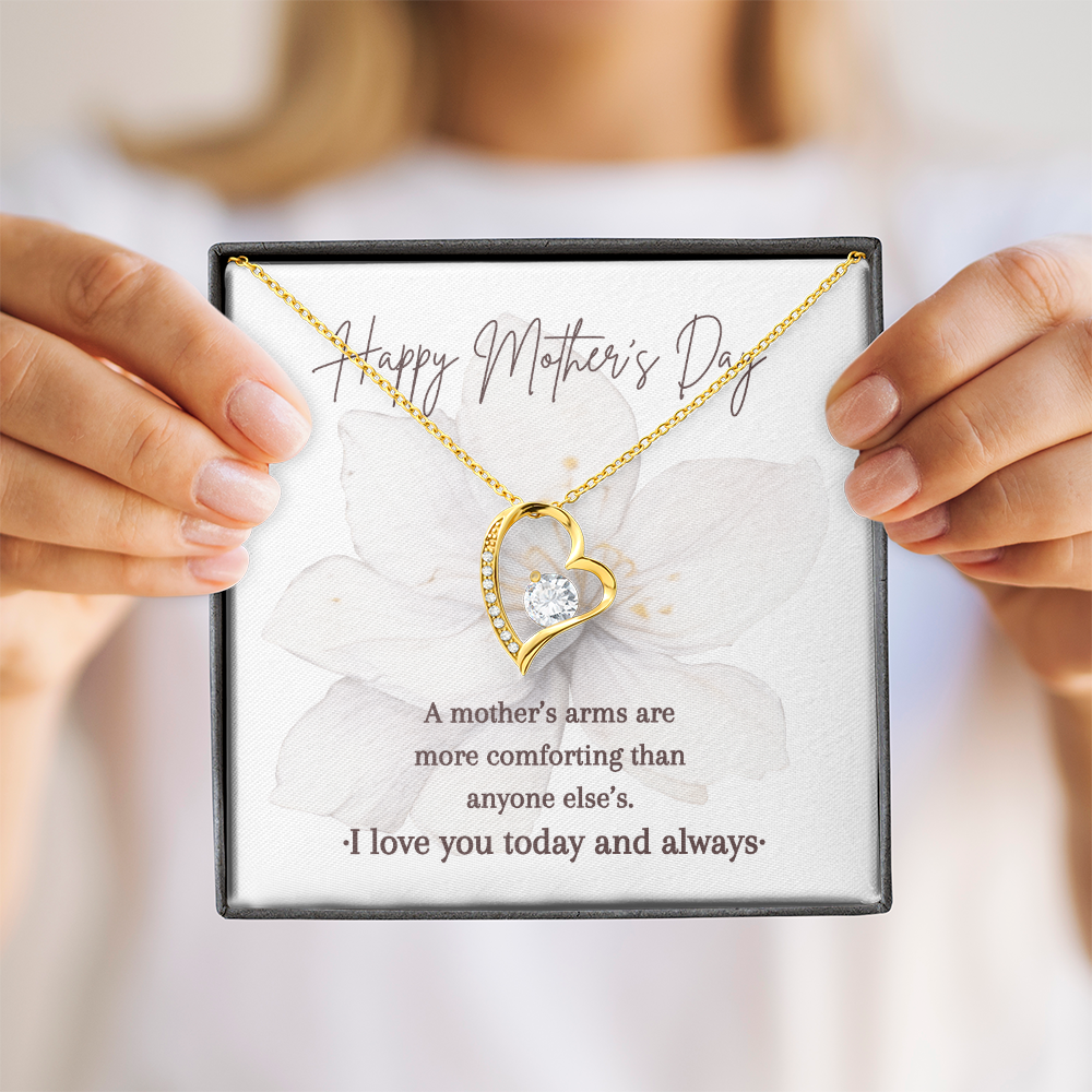 Forever Love Necklace  | A Mother's Arms Gift | Happy Mother's Day Jewelry Gift | Gift from Daughter Son