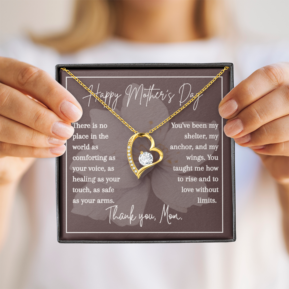 Forever Love Necklace | Thank You Mom Gift | Mother's Day Gift from Daughter Son