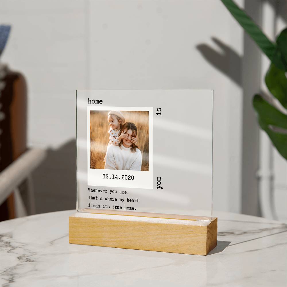 Acrylic Square Plaque