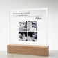 Acrylic Square Plaque