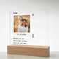Acrylic Square Plaque